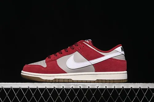 All categories Nk SB Dunk Series Nk SB Dunk Low High-end customized low-top sneakers Nike SB Dunk Low white and red low-top casual sneakers IB6399-004